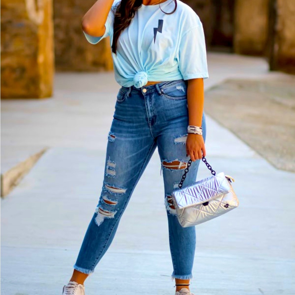 Brand is “Risen”Jeans! Only worn 1time! Like brand New!